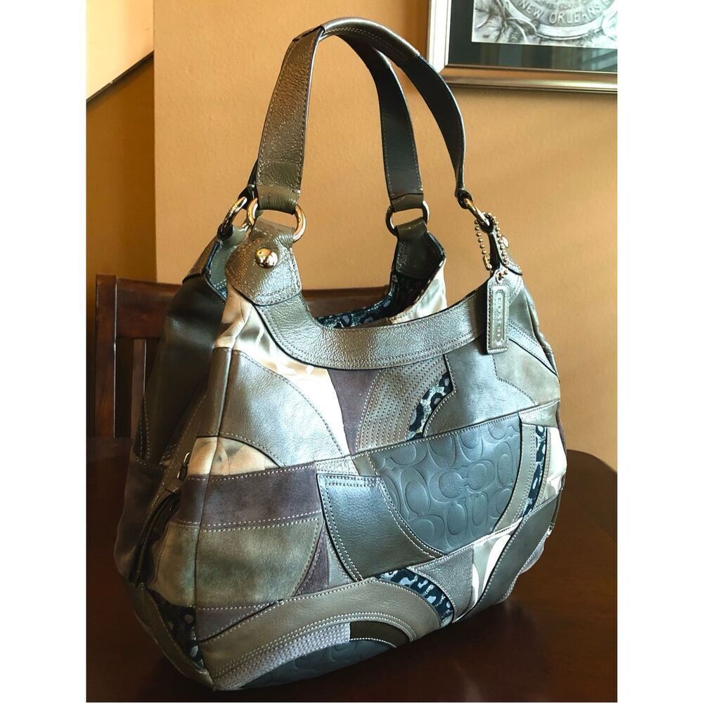 Coach Multicolor Patchwork Shoulder Bag - image 6